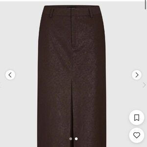 Brown skirt by urban revivo - size 0